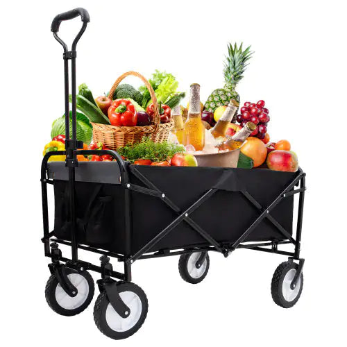 Collapsible Folding Carriage For Camping, Shopping, Sports, Decoration, Fishing Support ATV Utility Vehicle